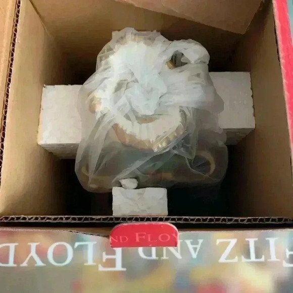 9" Candlestick Florentine Christmas Fritz & Floyd - Picture 6 of 7